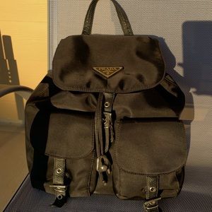 Black Prada Nylon backpack